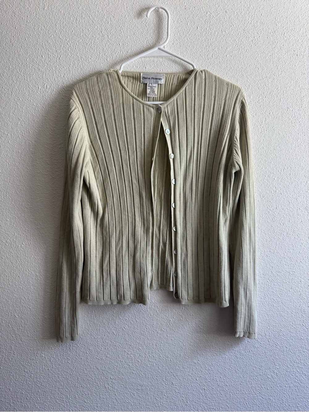 vintage Rena Rowan button-up cardigan